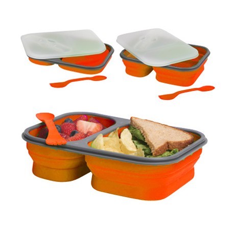 Silicone lunch box