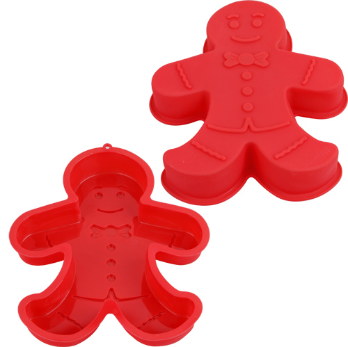 Silicone snowman cake cup
