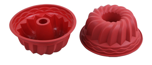 Silicone gugelhopf cake mold