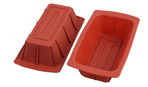 Silicone loaf pan