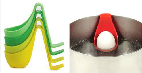 Silicone egg poacher
