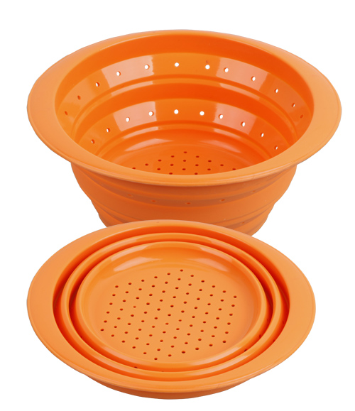 Silicone colander