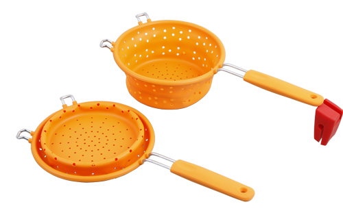 Silicone colander