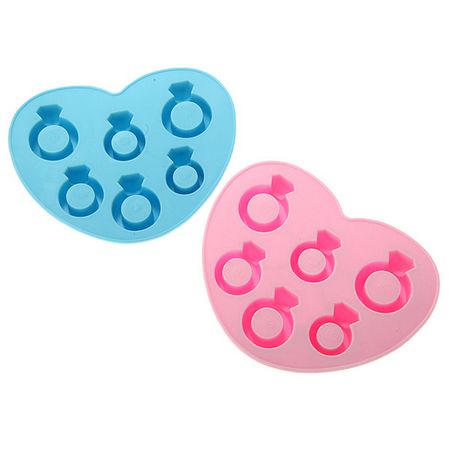 Silicone ring ice mold