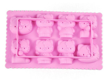 Hello kitty ice mold