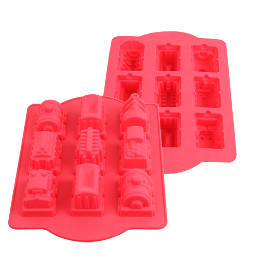 Train cake mold