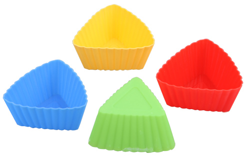 Triangle baking cup