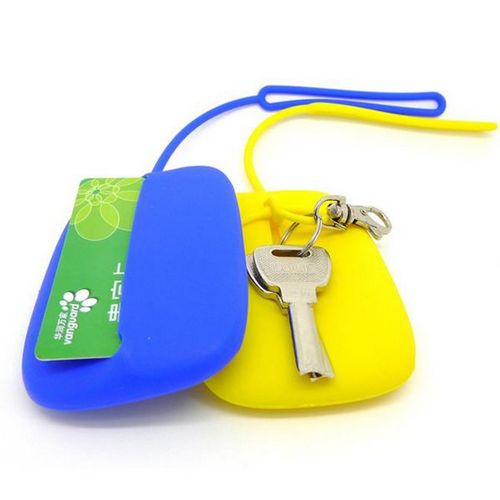 silicone key purse