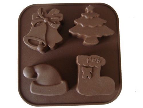 christmas chocote tray