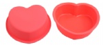 silicone heart cake cup