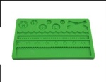 silicone fondant and gum paste mould