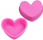 Silicone heart pan