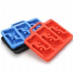Silicone gun ice mold
