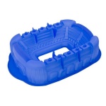 Stadium cake mold