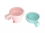 silicone potable cup