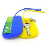 silicone key purse