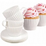 silicone tea cupcake