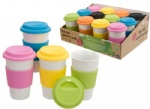 Silicone coffee cup