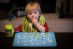 Silicone baby placemat